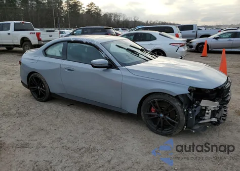 2024 BMW 230I из США, поврежденный, VIN 3MW23CM05R8D98334